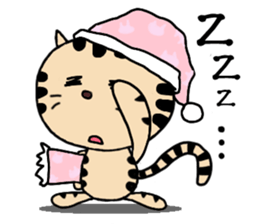 Nyanta's everyday. sticker #4815298