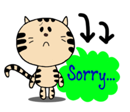 Nyanta's everyday. sticker #4815299