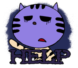 Nyanta's everyday. sticker #4815302