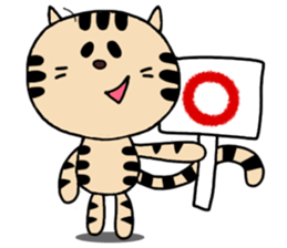 Nyanta's everyday. sticker #4815303