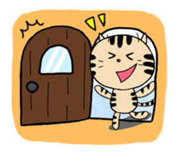 Nyanta's everyday. sticker #4815306