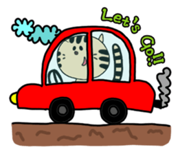 Nyanta's everyday. sticker #4815310