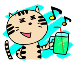 Nyanta's everyday. sticker #4815313