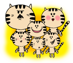 Nyanta's everyday. sticker #4815314
