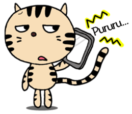 Nyanta's everyday. sticker #4815316