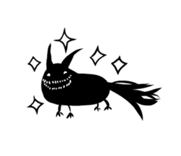 Shadow fox sticker #4815391