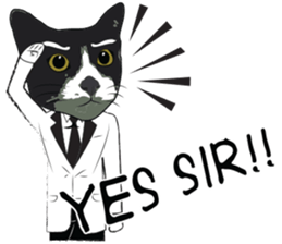 Mister Cat sticker #4815406