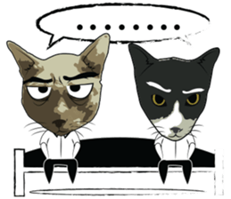 Mister Cat sticker #4815433