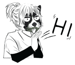 Miss Cat sticker #4815560