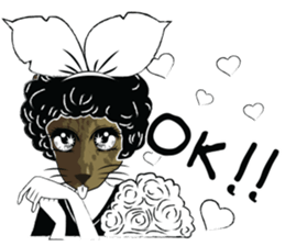 Miss Cat sticker #4815561