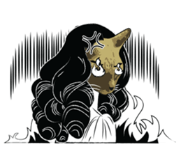 Miss Cat sticker #4815566