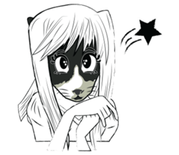 Miss Cat sticker #4815567