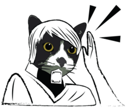 Miss Cat sticker #4815569