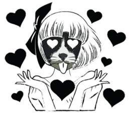 Miss Cat sticker #4815570