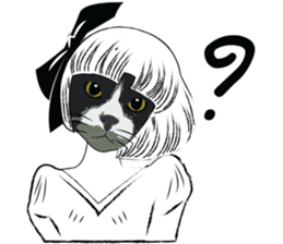 Miss Cat sticker #4815576