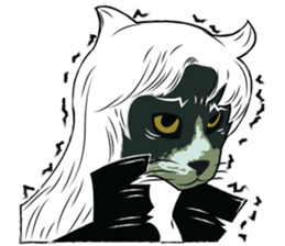 Miss Cat sticker #4815577