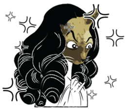 Miss Cat sticker #4815578