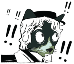 Miss Cat sticker #4815581