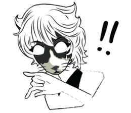 Miss Cat sticker #4815582