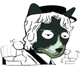 Miss Cat sticker #4815593