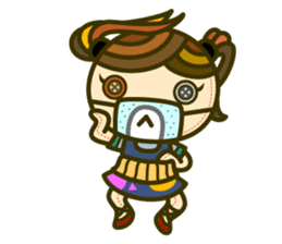 Masked Sunny sticker #4816267