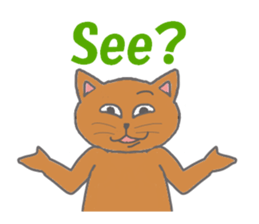 Talking Cats sticker #4816701