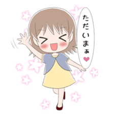 Long-distance relationship (for women) sticker #4816807