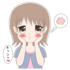 Long-distance relationship (for women) sticker #4816810