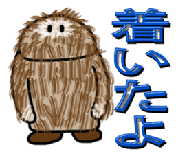 Primitive man mofu sticker #4817320