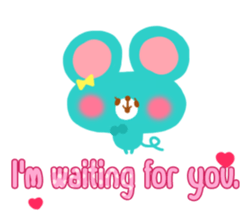 Lovers message sticker #4818039