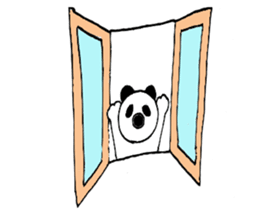 Nose big rabbit and friends sticker #4818362