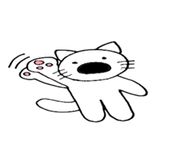 Nose big rabbit and friends sticker #4818371