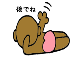 Nose big rabbit and friends sticker #4818373