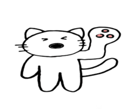 Nose big rabbit and friends sticker #4818375