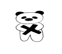 Nose big rabbit and friends sticker #4818377