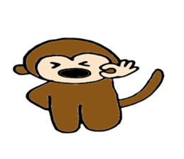 Nose big rabbit and friends sticker #4818379