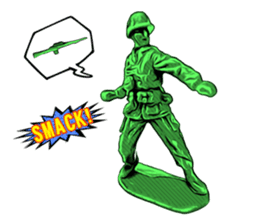 GOGO!!! Toy soldier sticker #4818573