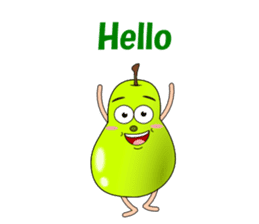 Conversation with pear English sticker #4819122