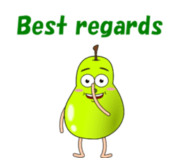 Conversation with pear English sticker #4819123