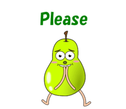 Conversation with pear English sticker #4819125