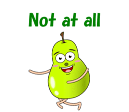 Conversation with pear English sticker #4819127