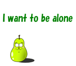 Conversation with pear English sticker #4819140
