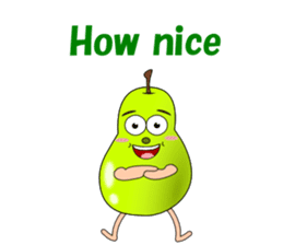 Conversation with pear English sticker #4819141