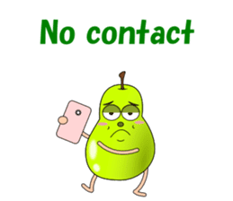 Conversation with pear English sticker #4819157