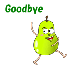 Conversation with pear English sticker #4819159