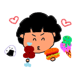 Japanese fat housewife MACHIKO sticker #4819242