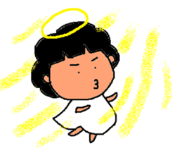 Japanese fat housewife MACHIKO sticker #4819248