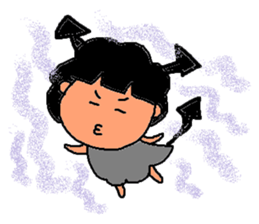 Japanese fat housewife MACHIKO sticker #4819249