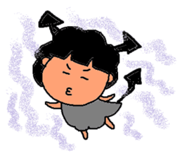 Japanese fat housewife MACHIKO sticker #4819249