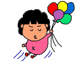 Japanese fat housewife MACHIKO sticker #4819252